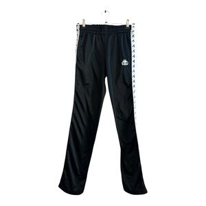 Kappa Women’s black track suit pants snap closure